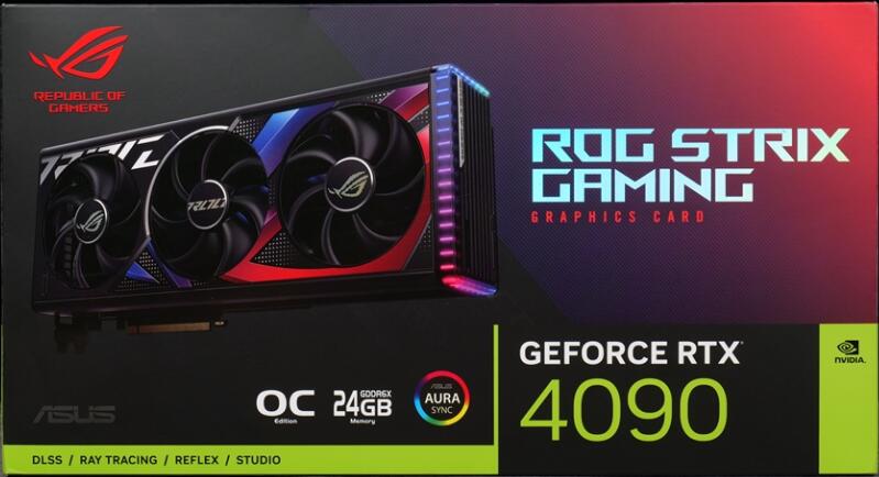 ROG Strix GeForce RTX 4090 OC显卡开箱评测