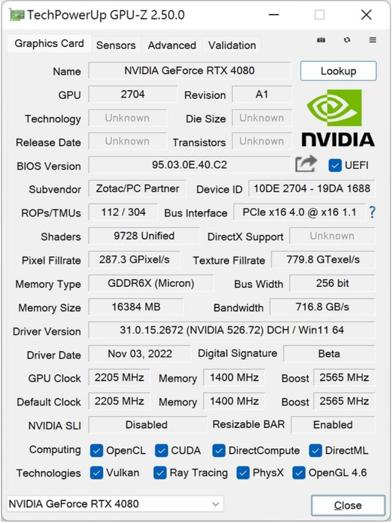 ZOTAC GeForce RTX4080 AMP Extreme AIRO显卡开箱评测