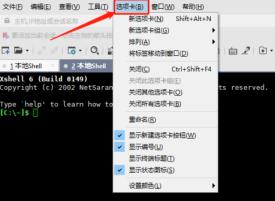 Xshell如何设置显示状态图标 Xshell如何设置显示状态图标