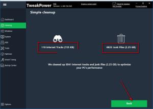 TweakPower如何清理系统文件 TweakPower如何清理系统文件