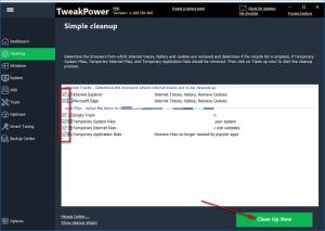 TweakPower如何清理系统文件 TweakPower如何清理系统文件