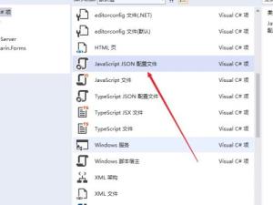 Visual Studio 2019如何创建JSON文件