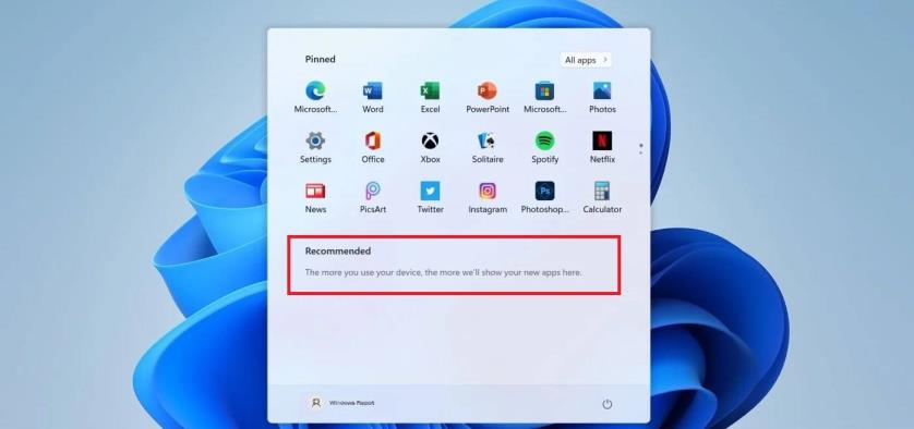 Windows11怎么删除开始菜单中的推荐文件部分? Windows11怎么删除开始菜单中的推荐文件部分?