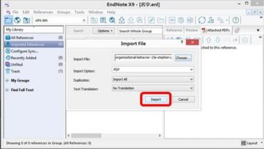 Endnote如何添加PDF文献 Endnote如何添加PDF文献
