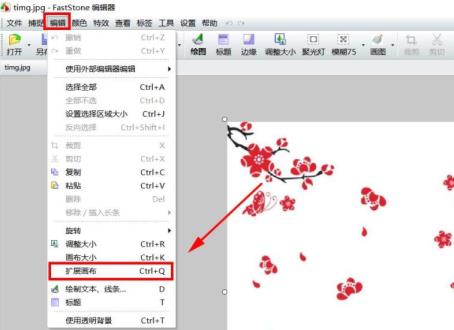 FastStone Capture怎么扩展画布大小 FastStone Capture怎么扩展画布大小