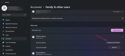 如何从Windows11中删除Microsoft帐户