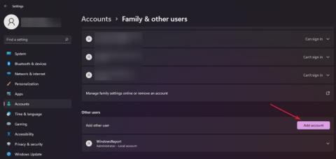 如何从Windows11中删除Microsoft帐户
