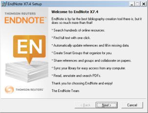 Endnote怎么安装 Endnote怎么安装