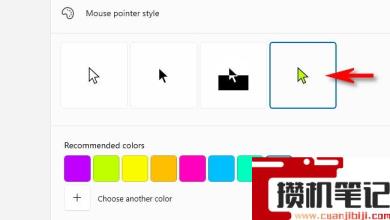 怎么更改Windows11鼠标指针大小和样式？