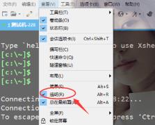 Xshell如何设置背景颜色 Xshell如何设置背景颜色