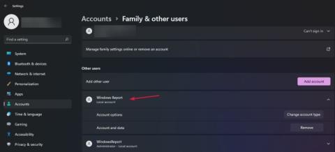 如何从Windows11中删除Microsoft帐户