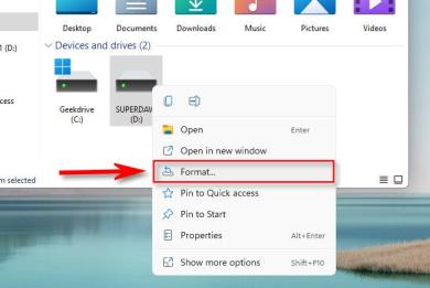 怎么在Windows11上格式化硬盘驱动器或SSD 怎么在Windows11上格式化硬盘驱动器或SSD