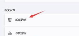 Win11卸载更新在哪