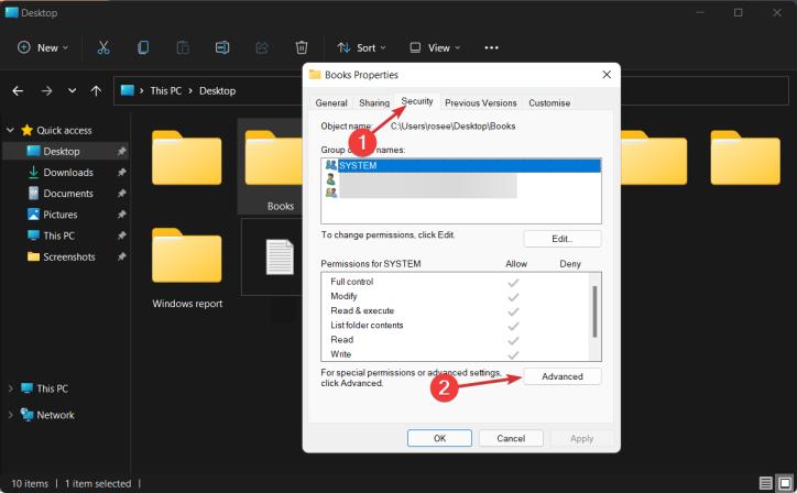 Win11系统获取文件夹所有权的技巧