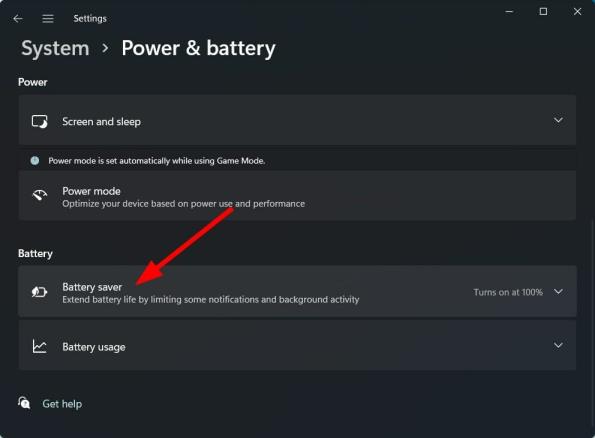 Win11系统打开省电模式的步骤是什么