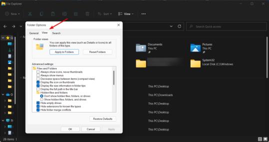 禁用Win11系统“显示更多选项”菜单的技巧