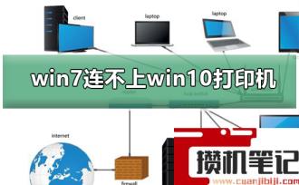 win7连不上win10共享打印机