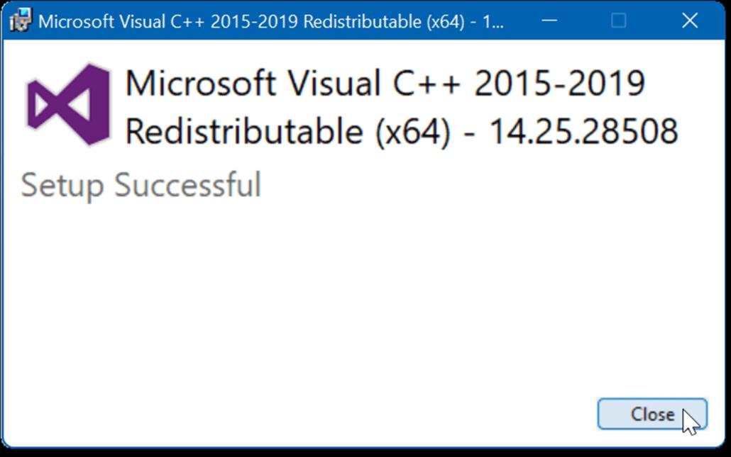 Win11提示VCRUNTIME140.dll丢失错误怎么解决