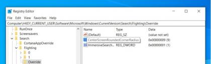如何启用Win10的沉浸式搜索栏[技巧]