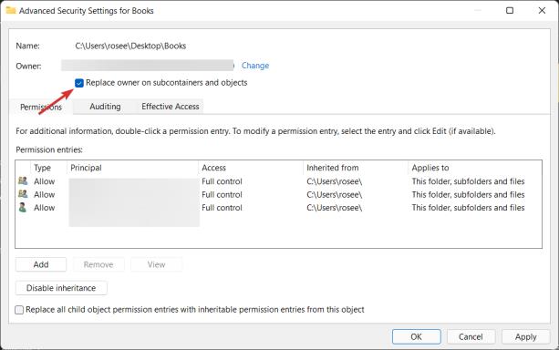 Win11系统获取文件夹所有权的技巧