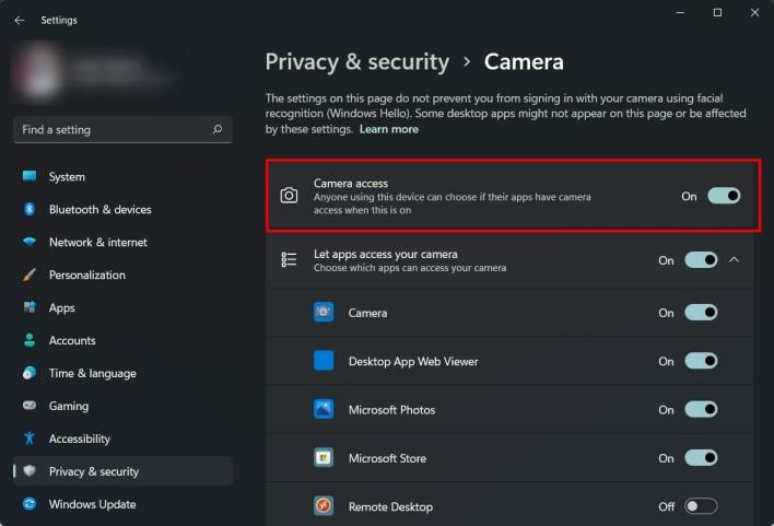 Win11专业版更改相机设置的技巧
