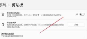 Win11系统如何查看粘贴板历史记录