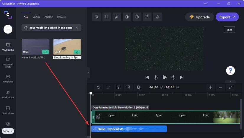 如何在Win11上使用Clipchamp的画外音功能