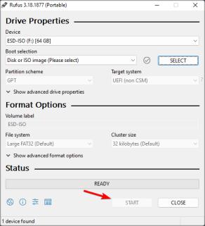Win11系统格式化时出现Rufus错误怎么解决