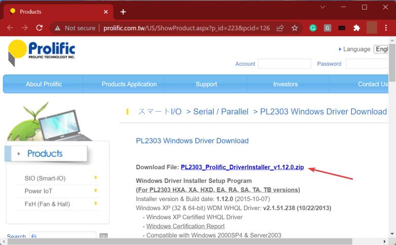 Win11中安装PL2303(Prolific)驱动程序的技巧