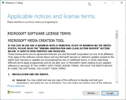 Win11系统出现审查许可条款错误的解决技巧