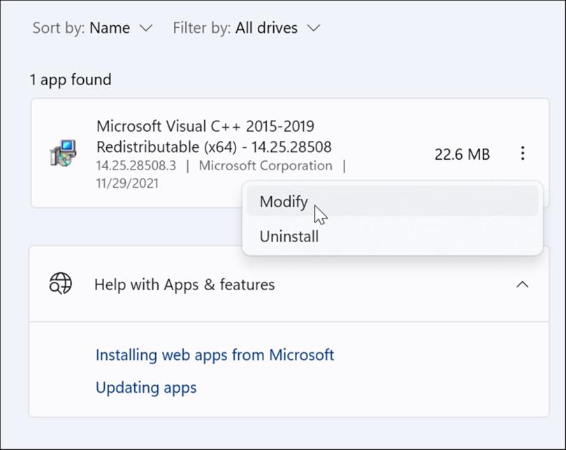 Win11提示VCRUNTIME140.dll丢失错误怎么解决