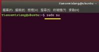 ubuntu怎么进入root权限