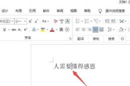 word从中间打字覆盖后面的字解决步骤