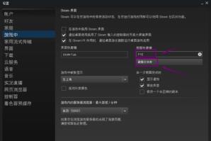 steam游戏怎么快速截图详细方法