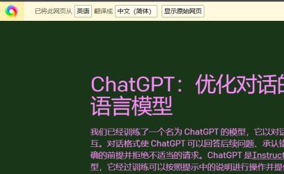 chatgptai怎么设置为中文