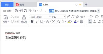 eml文件转换成word方法