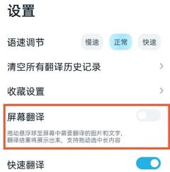 有道翻译怎么开启屏幕翻译