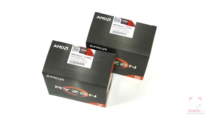 AMD R7 5700X 和 R5 5600 效能评测开箱