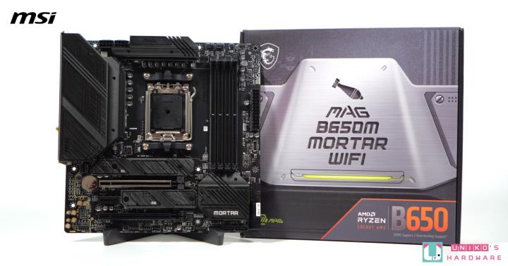 MSI MAG B650M MORTAR WIFI 主机板开箱评测