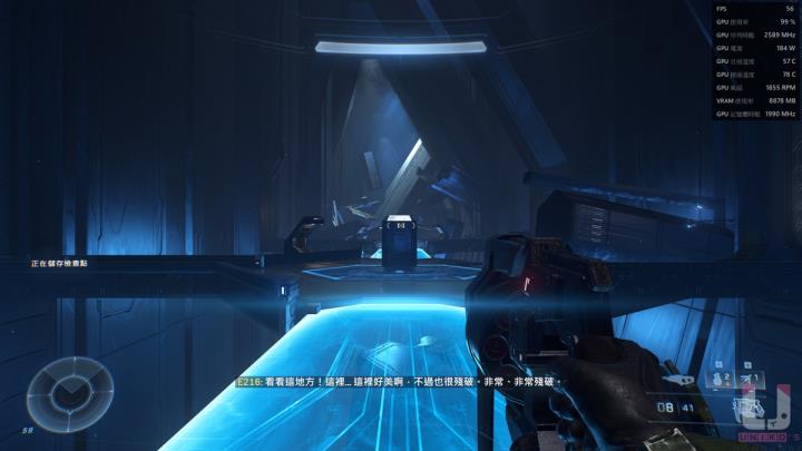Halo Infinite 最后一战：无限，搭配 Radeon Software 21.12.1 驱动程式游戏性能测试