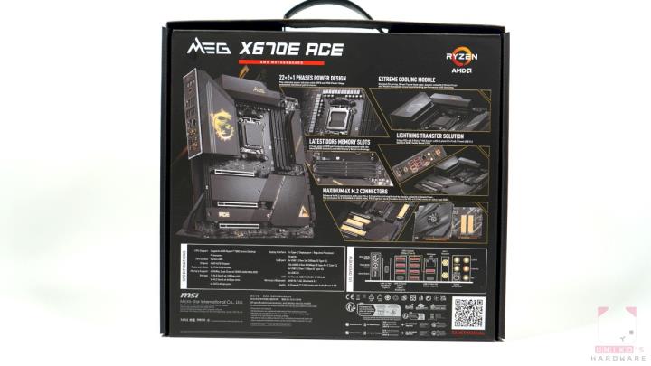 MSI MEG X670E ACE 主机板开箱评测