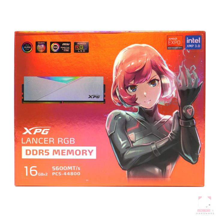XPG LANCER RGB DDR5-5600 电竞记忆体评测开箱