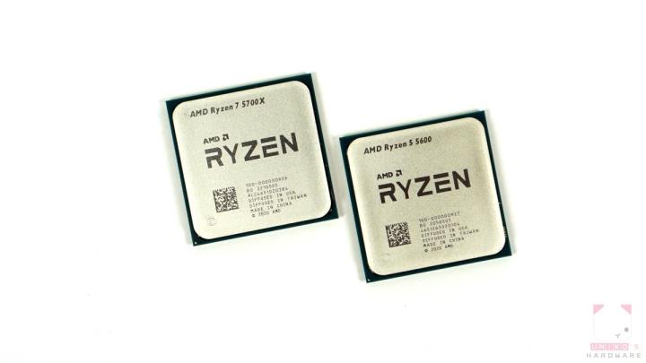 AMD R7 5700X 和 R5 5600 效能评测开箱