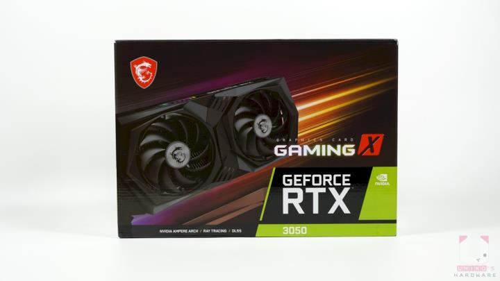 MSI GEFORCE RTX 3050 GAMING X 8G 显示卡评测开箱