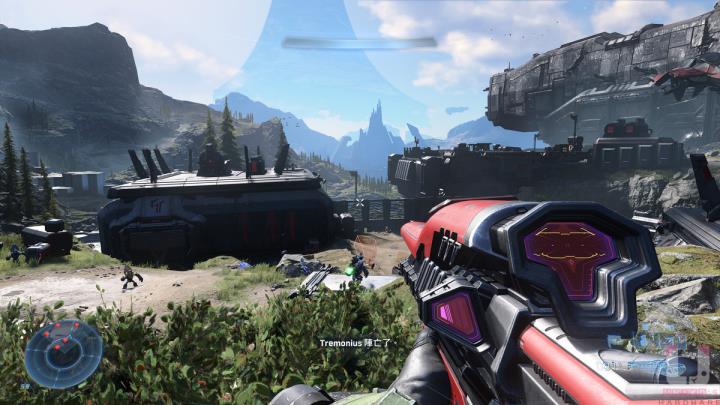 Halo Infinite 最后一战：无限，搭配 Radeon Software 21.12.1 驱动程式游戏性能测试