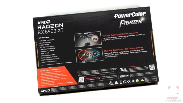 入门显示卡首选，PowerColor Radeon RX 6500 XT Fighter 4GB GDDR6 评测开箱