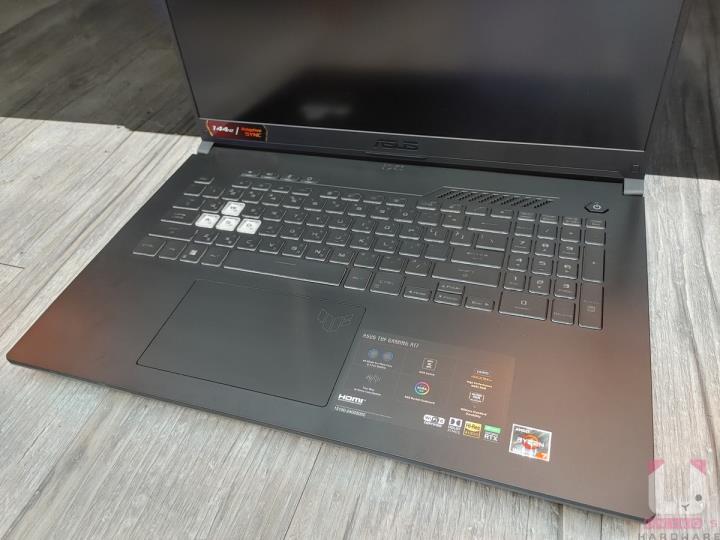 RYZEN 6000 系列真香降临~ ASUS TUF Gaming A17 FA707RC-0021B6800H 电竞笔电简评