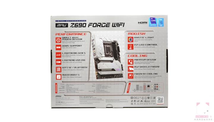 MSI MPG Z690 FORCE WIFI 主机板开箱评测