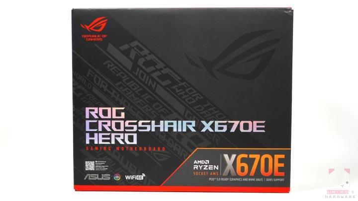 ROG CROSSHAIR X670E HERO 主机板开箱评测