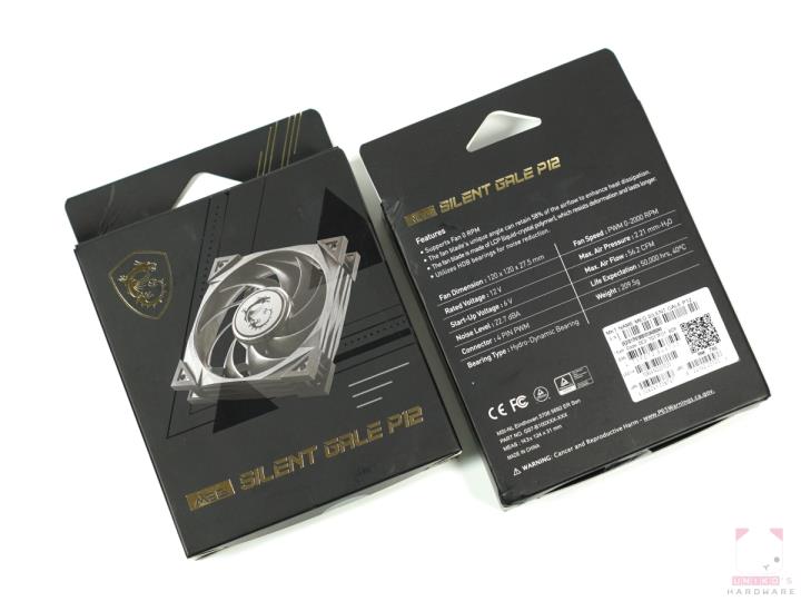 MSI MEG SILENT GALE P12 高效能静音风扇开箱